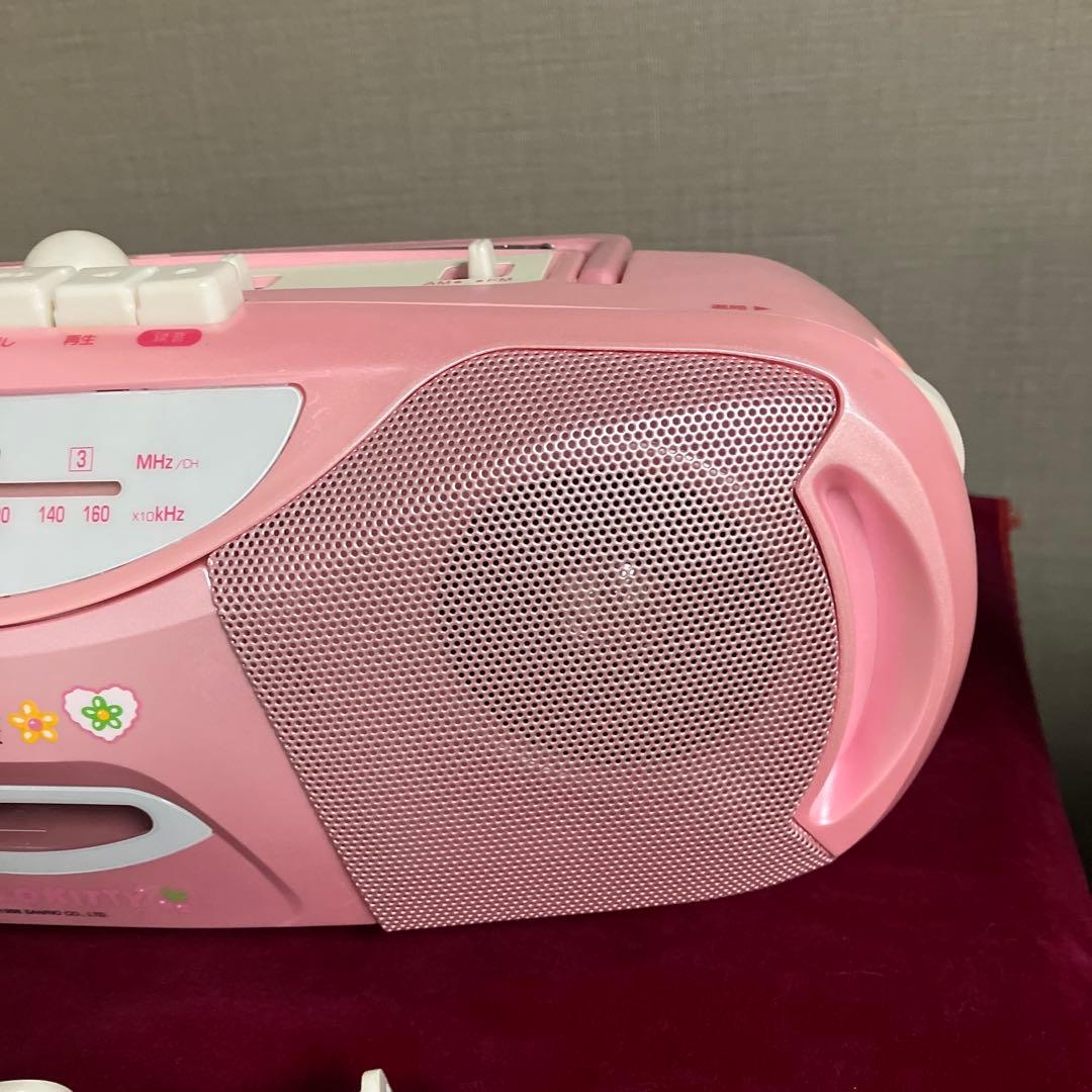 ハローキティ　サンリオ　ラジカセ　1998 ラジオ　FM AM レトロサンリオ