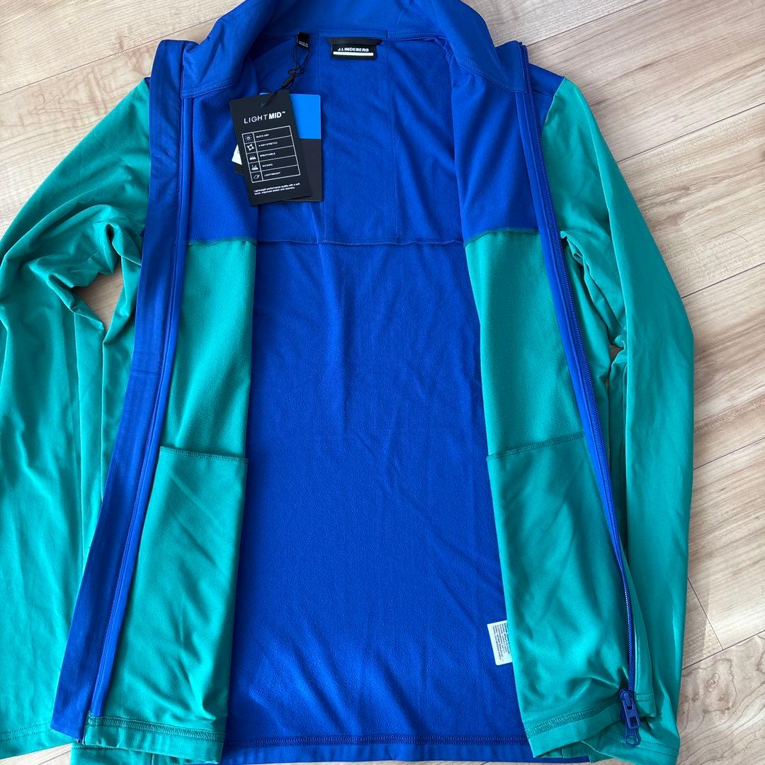 新品　ジェイリンドバーグ　メンズ　ストレッチ　ゴルフウェア　裏起毛　M