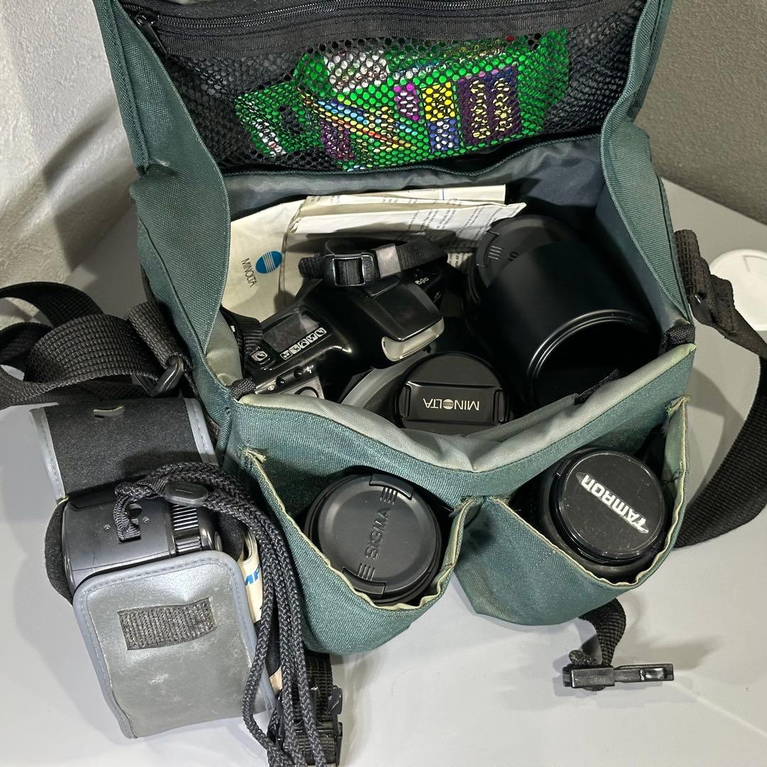 【現状品】MINOLTA / OLYMPUS フィルムカメラ レンズ4本セット