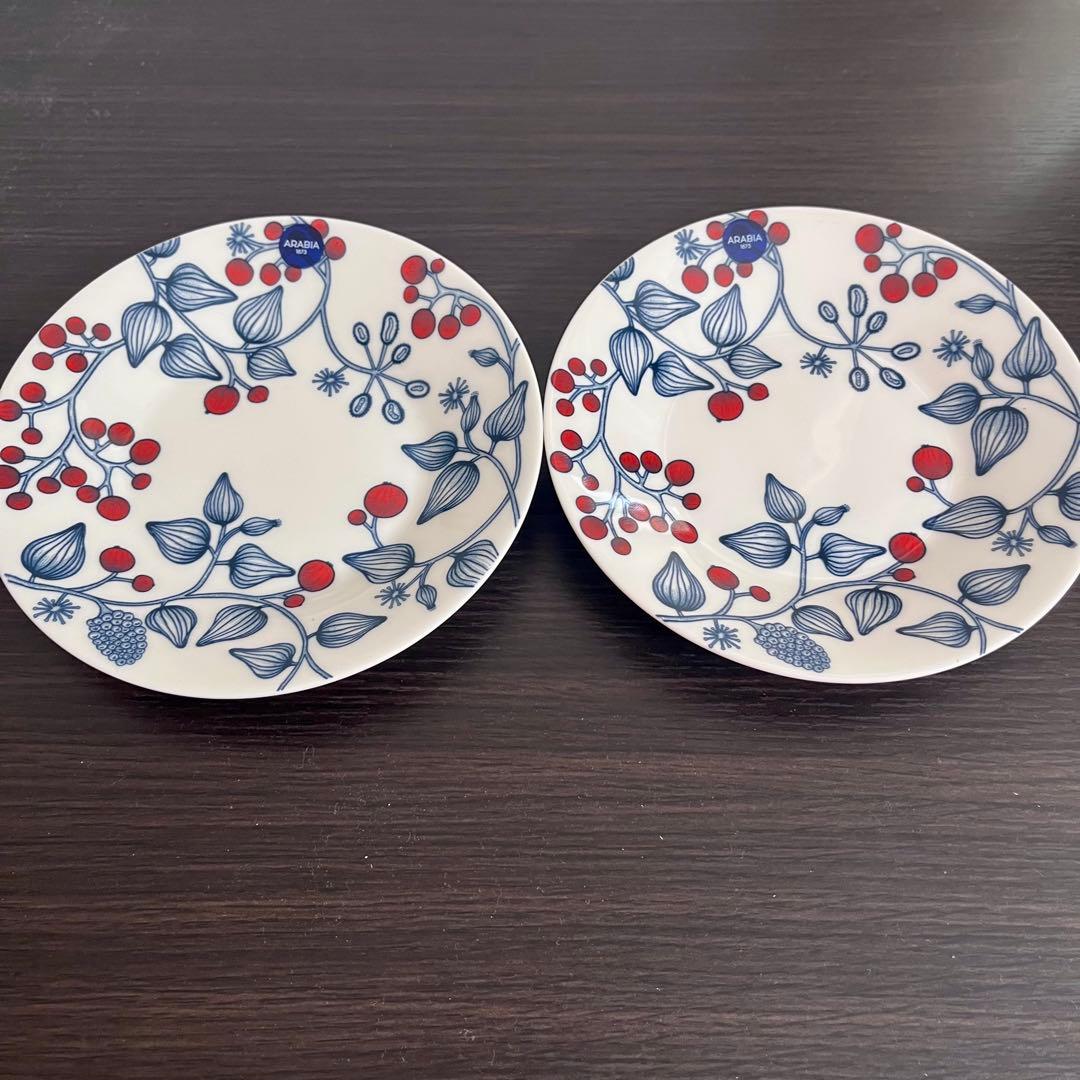 アラビア ルノ プレート 16.5cm フロストベリー　2枚セット　150