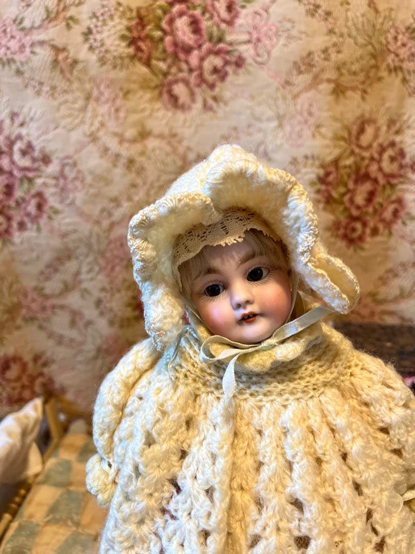 アンティークビスクドール ケストナー143この子のためのセット