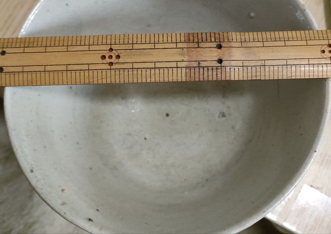 c*m様 李朝白磁茶碗　茶道具　時代物　朝鮮美術　骨董アンティーク