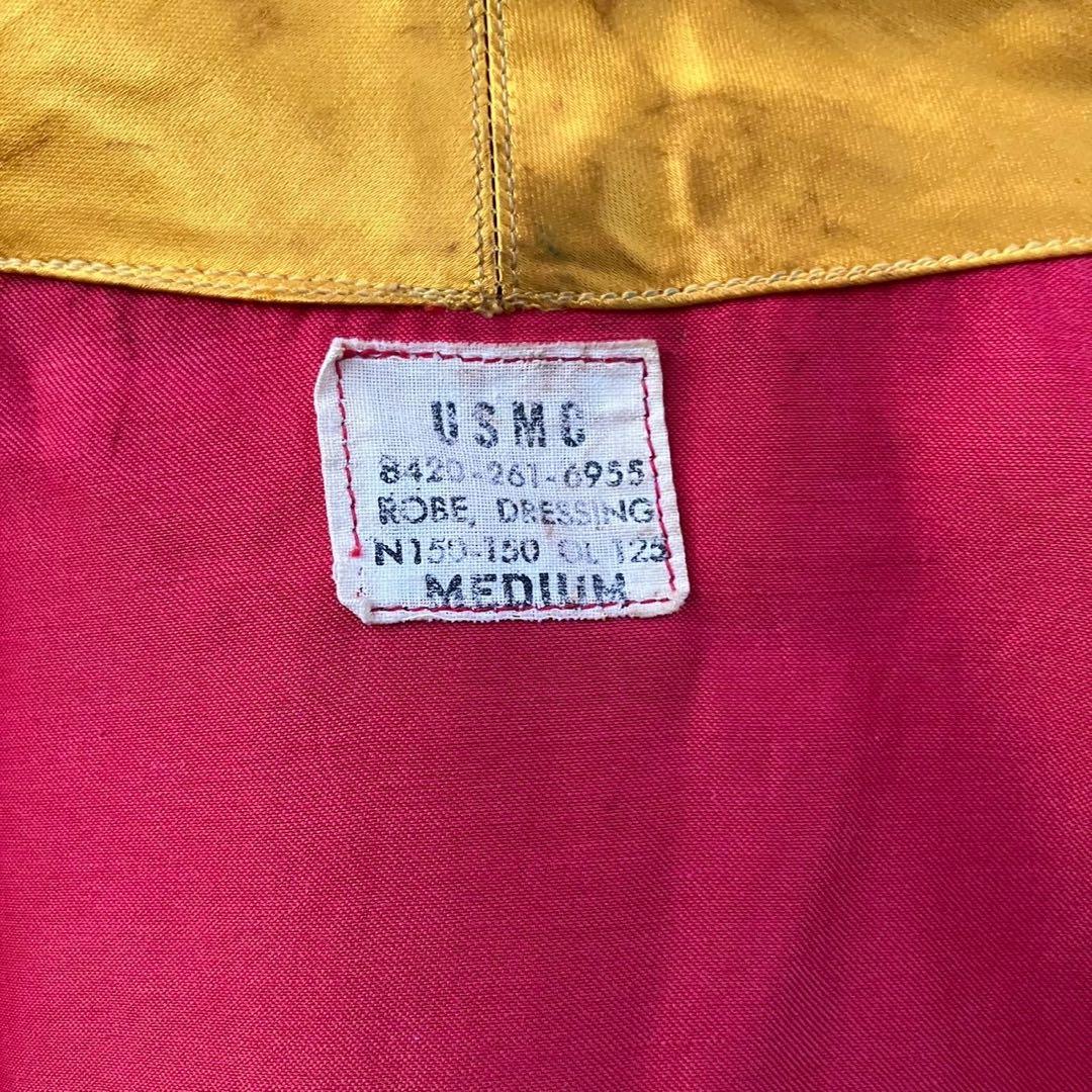 貴重 60s 米軍実物 USMARINES USMC 海兵隊 ボクシング ガウン