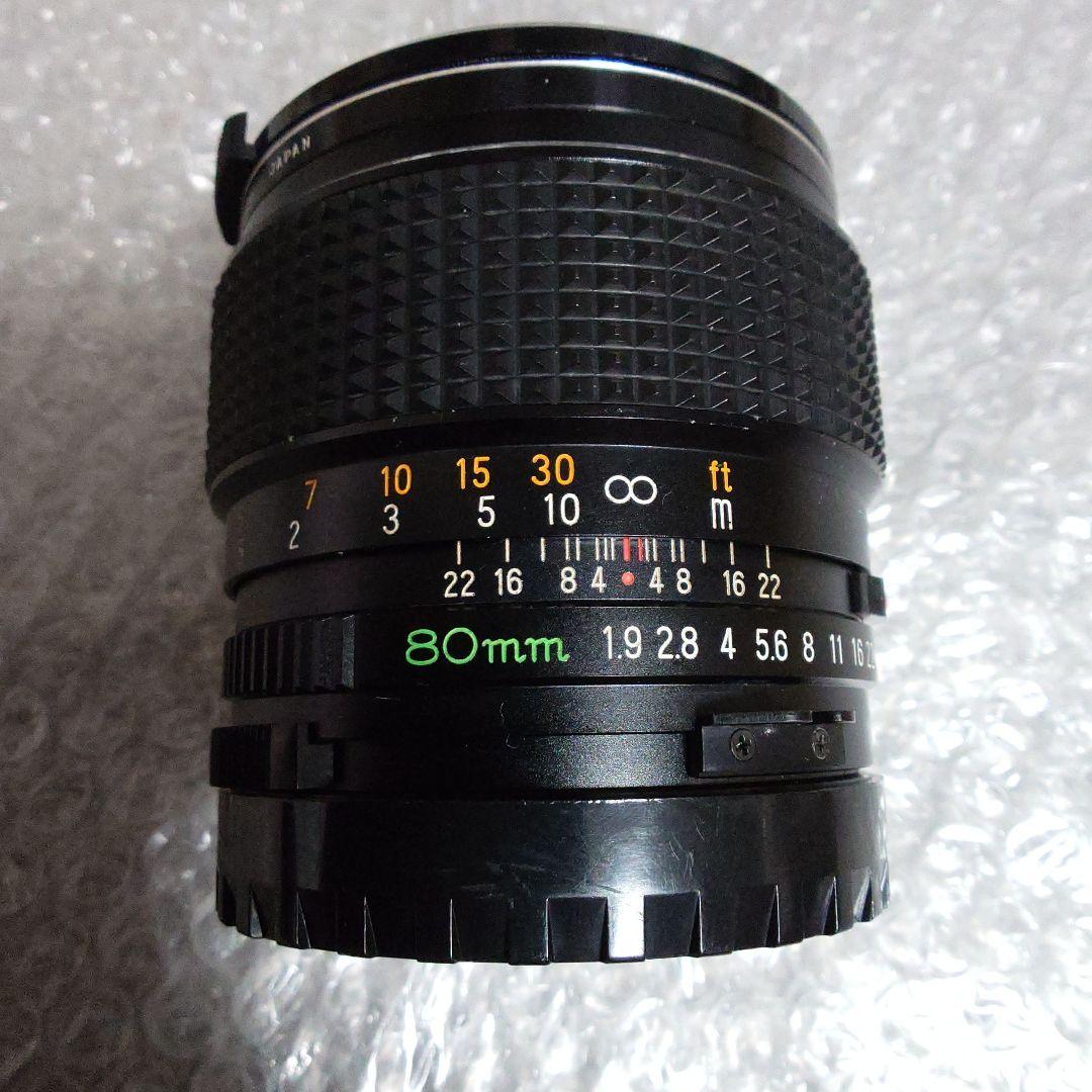 レンズ(単焦点) MAMIYA SEKOR C 80mm f1.9