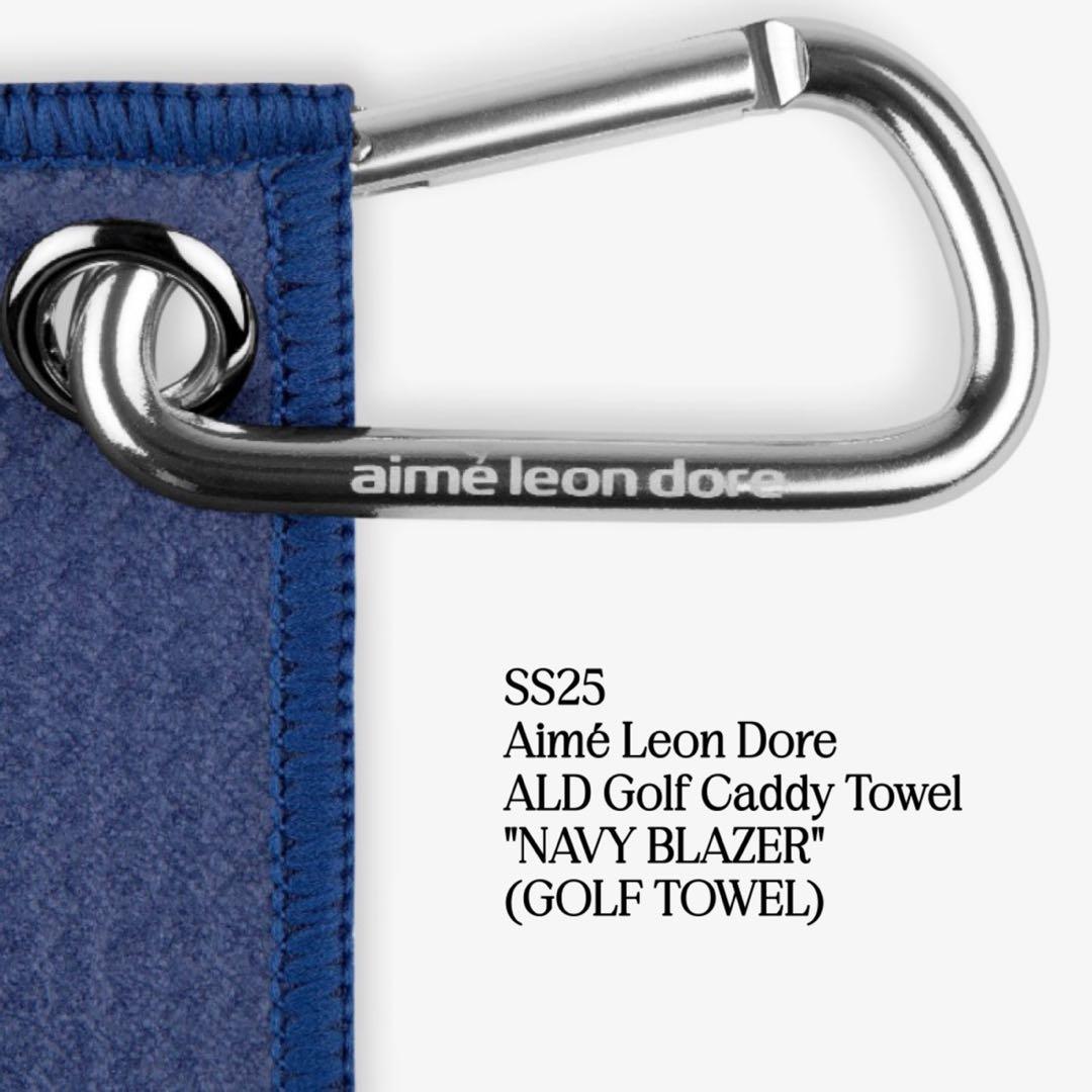 【25ss】エメレオンドレ ゴルフ Golf Caddy Towel ネイビー