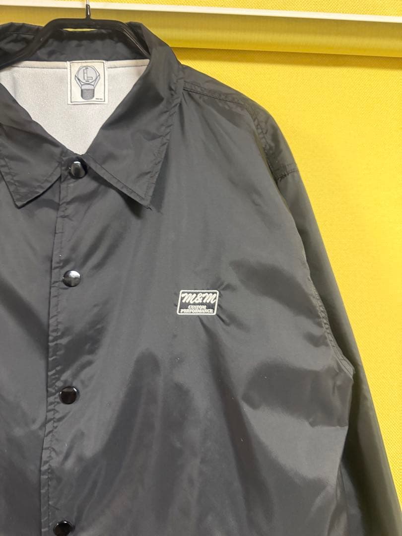 M&M ナイロンコーチジャケット　Lサイズ