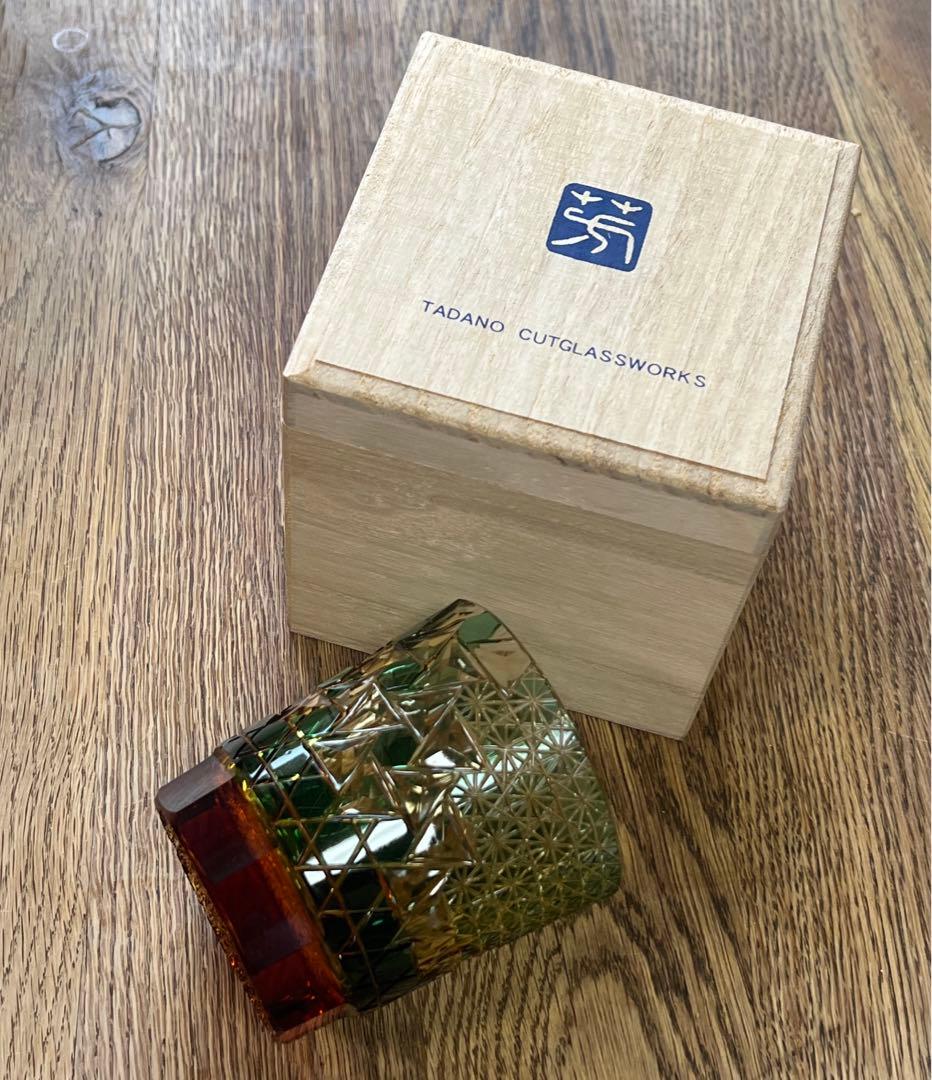 し*ん様 但野硝子 江戸切子 但野英邦 ロックグラス