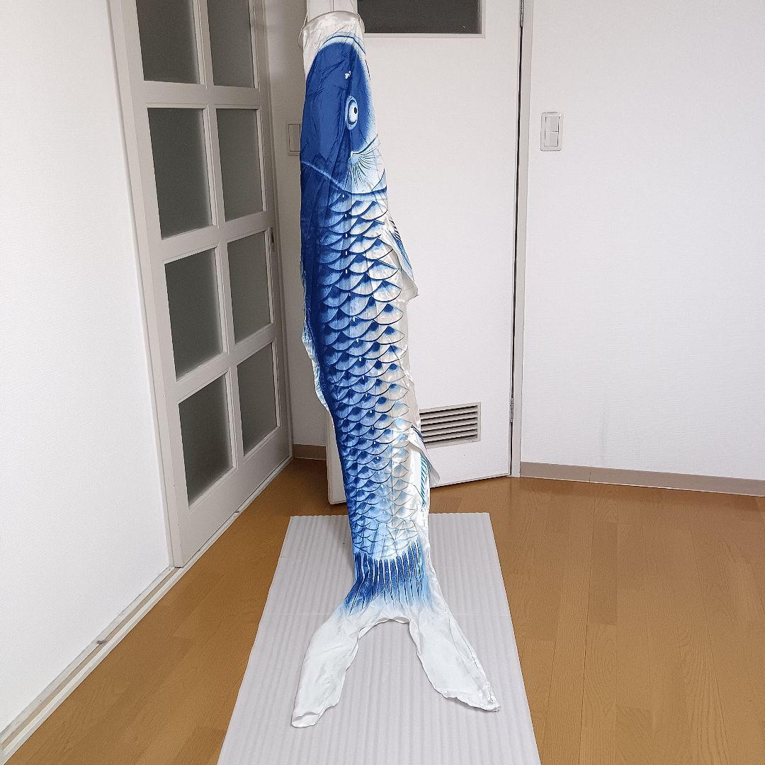 こいのぼり３匹・雲竜吹き流し１本　 庭園用 4m　東旭「積美画シリーズ」