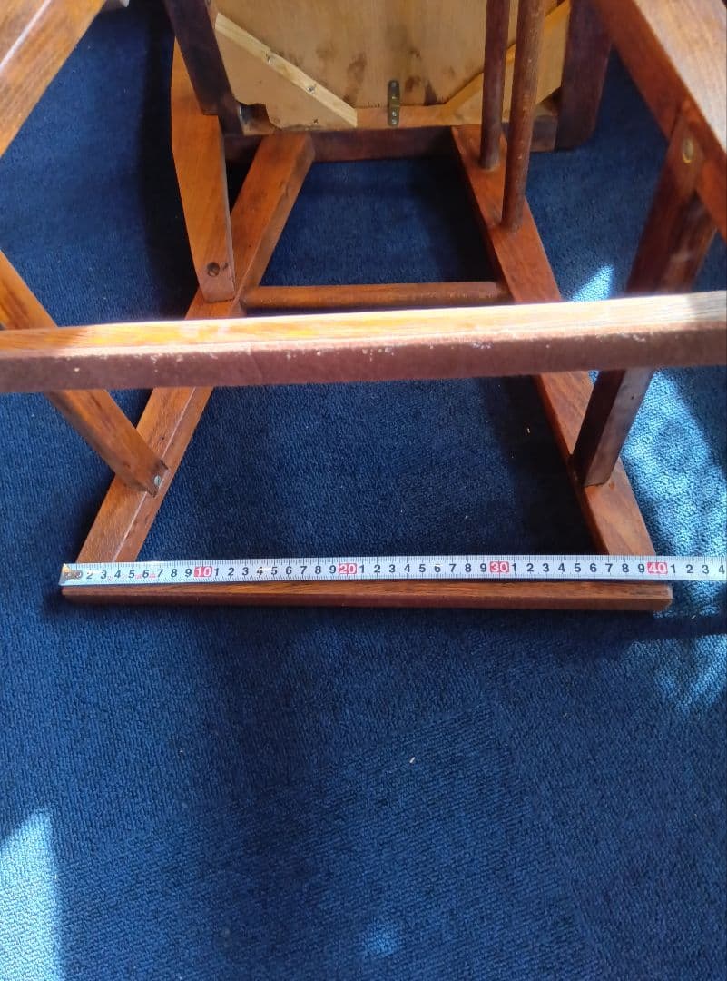 木製子供用スツール　ヴィンテージ　レトロ