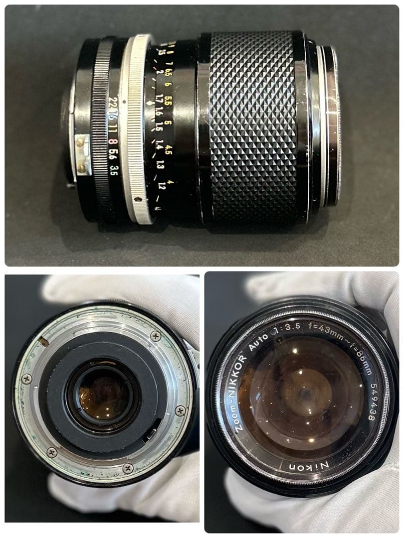 h*d様 Nikon F 一眼レフカメラ レンズ2本付き