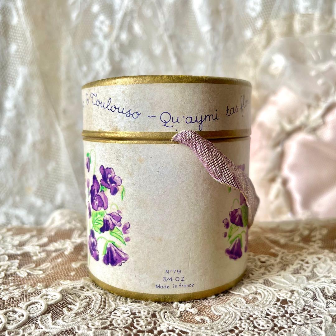 トゥルーズすみれのオードトワレ　ボックス&説明書付き　フランスアンティークスミレ