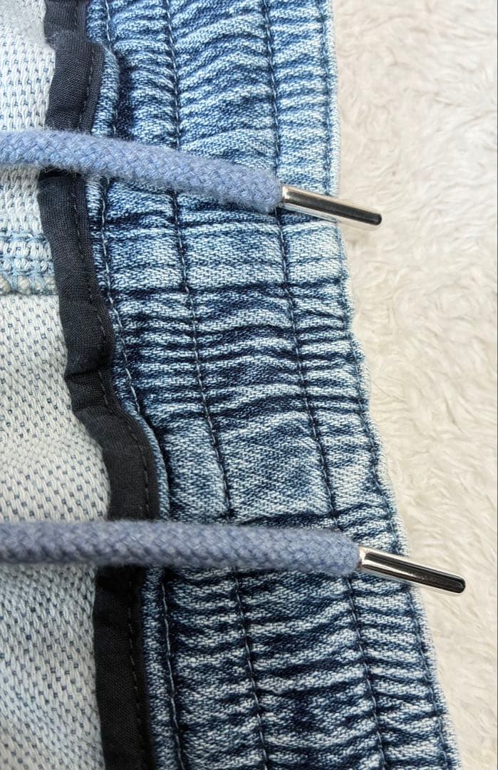 【美品】DIESEL D-LAB-NE スウェットデニムパンツ XL