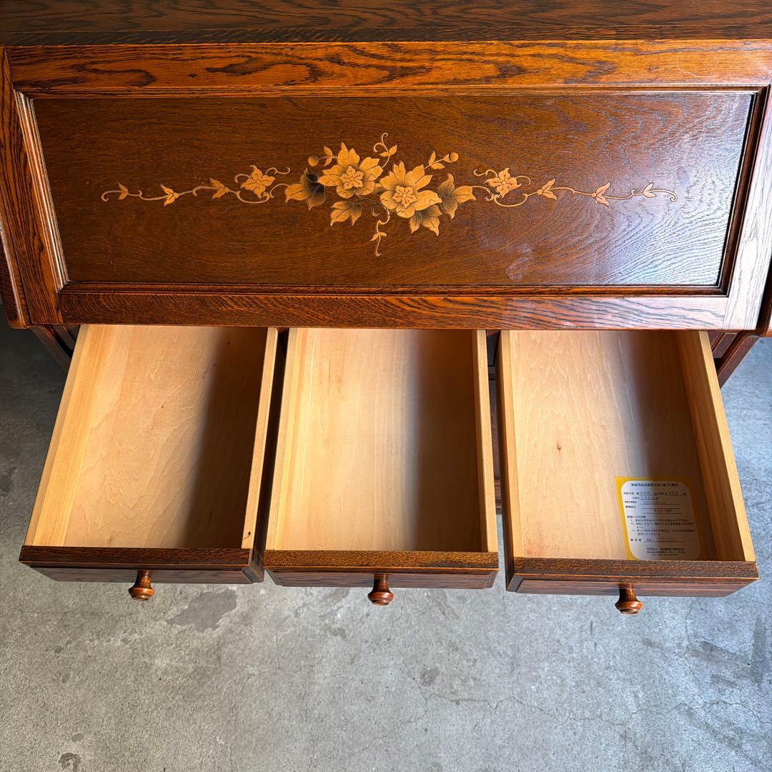 美品　三越　Brugge ブルージュ　ライティングデスク　ライティングビューロー