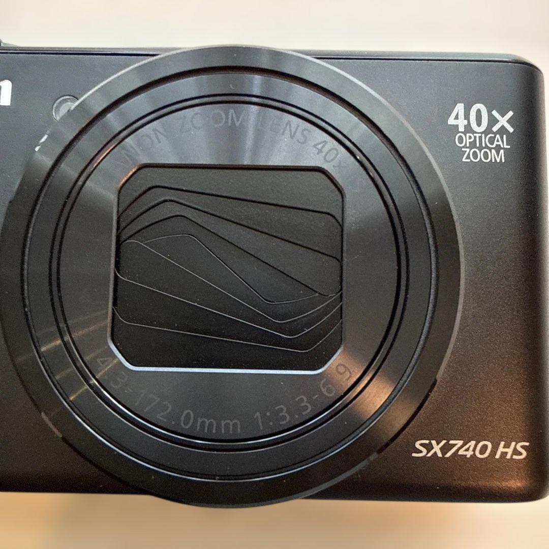Canon PowerShot SX740 HS ケース付き　充電器なし