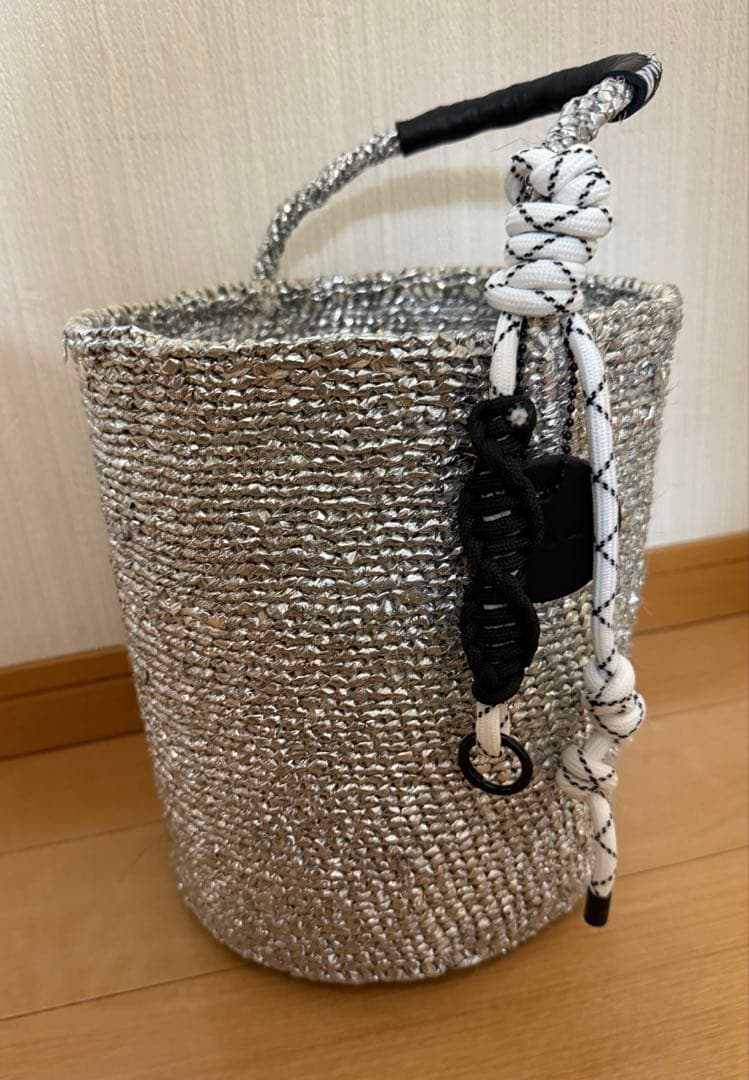 meong blue カゴバック