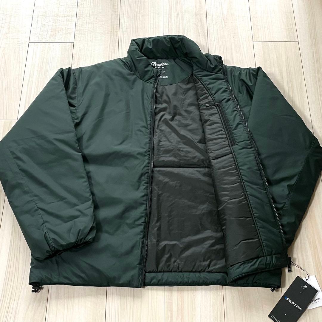 未使用タグ付き！L！Gymphlex ポリエステル スタンドカラージャケット