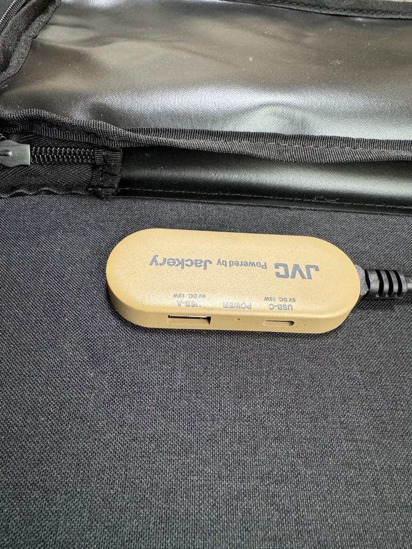 JVC ポータブルソーラーパネル　BH-SP68-C/延長ケーブル　BH-SC5