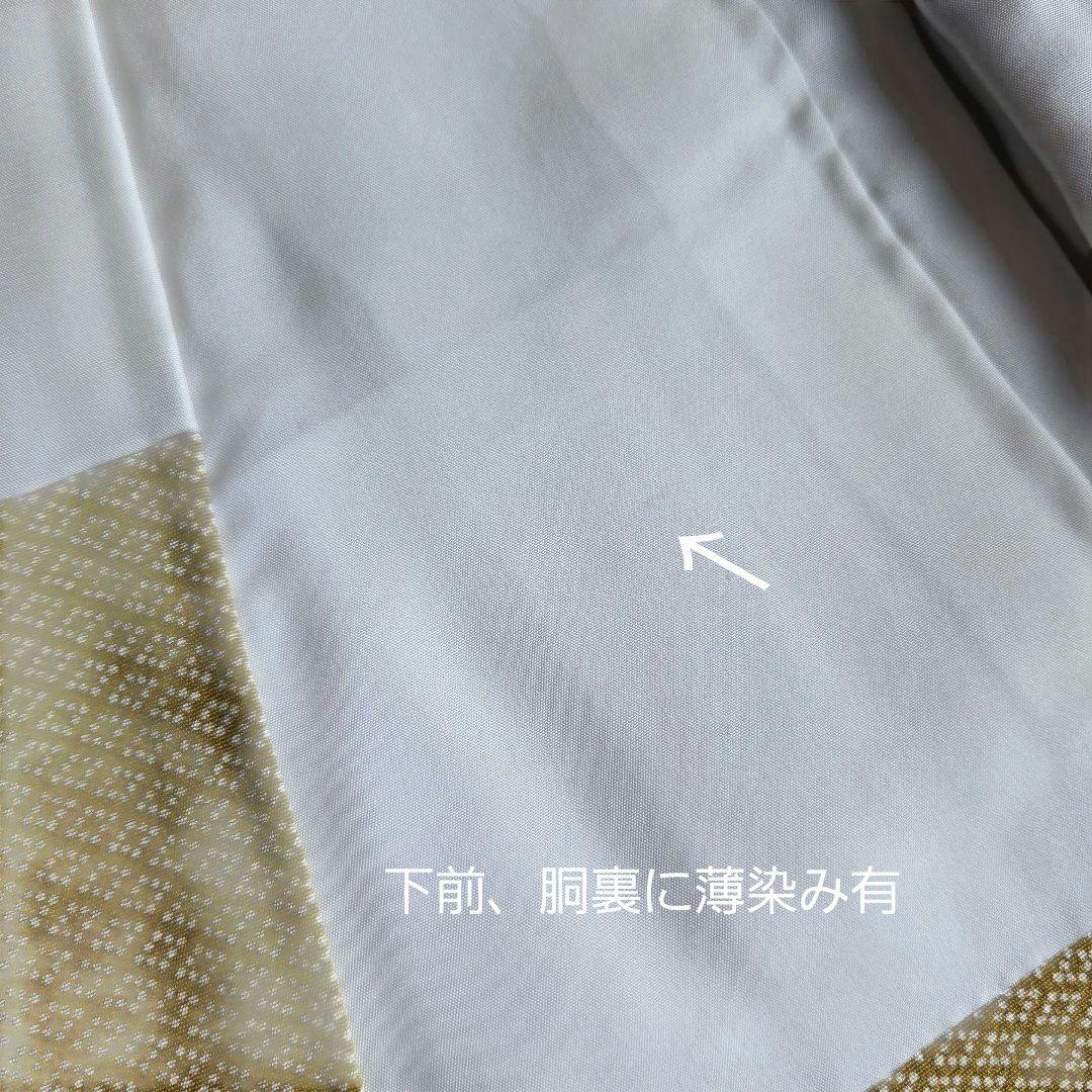 やわらかな榛色　行儀柄の江戸小紋