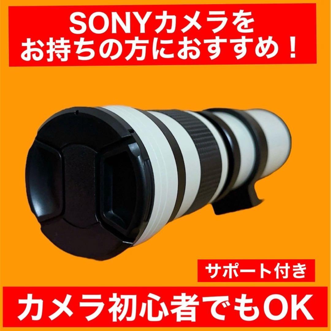 サポート付き！SONYカメラをお持ちの方におすすめ！便利なズームレンズ！袋付き！