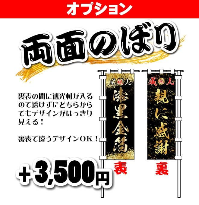 焼き肉キング　成人式のぼり旗オーダー