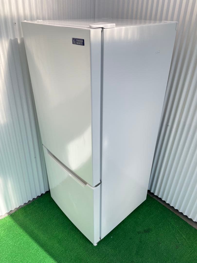 895 ヤマダセレクト 2ドア冷蔵庫 右開き ホワイト 一人暮らし 単身 新生活