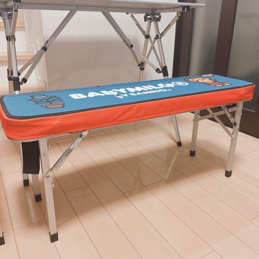 廃盤品 Coleman ベビーマイロ ピクニックベンチセット Sanrio