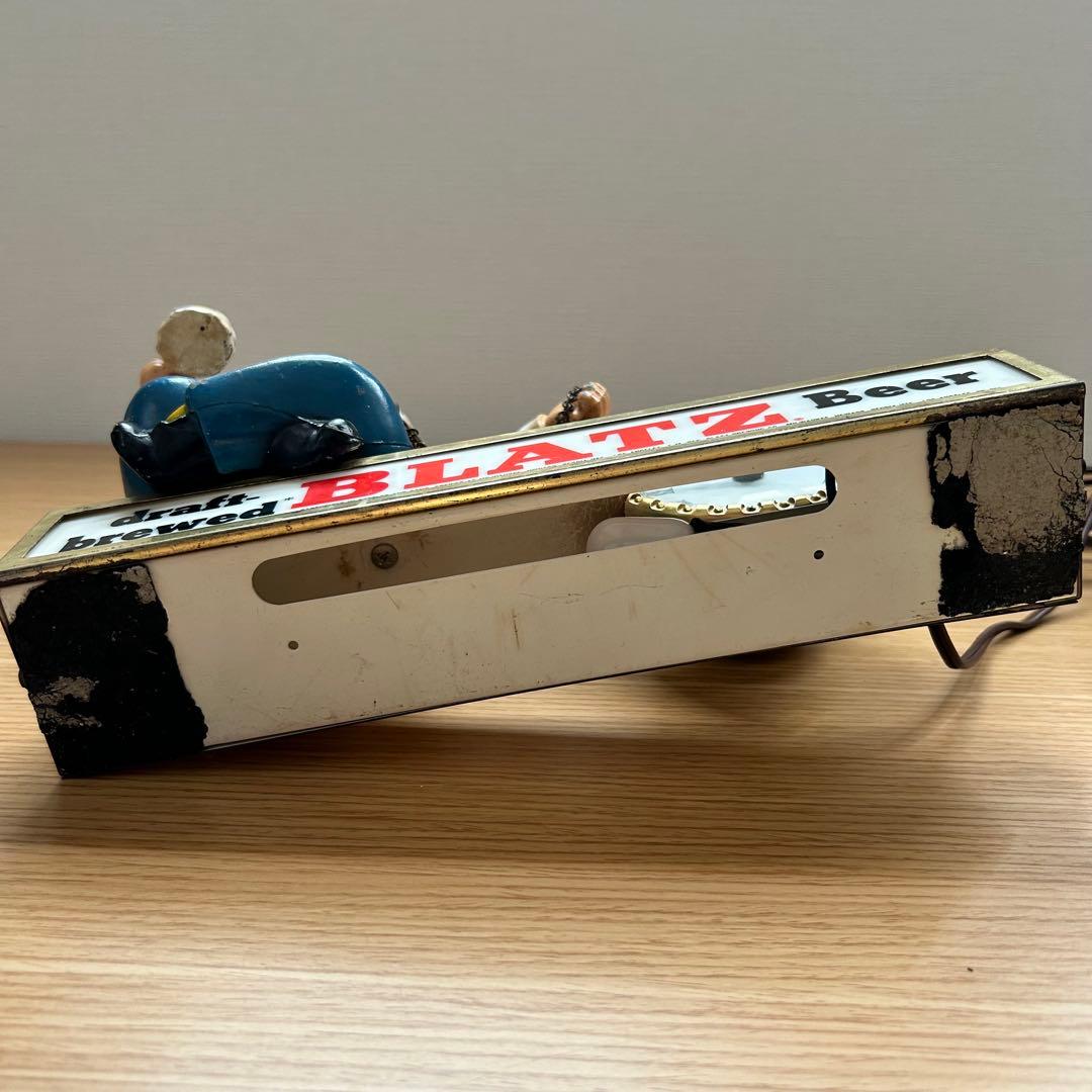 【動作品】Blatz Beer 50s ヴィンテージライト　希少品