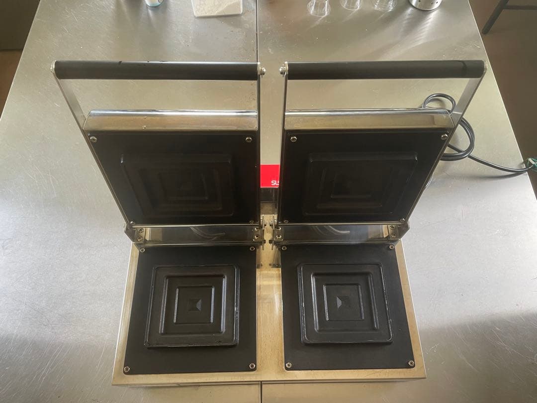 マ*サ様 【動作確認済】Suntec ホットサンドメーカー 2プレート