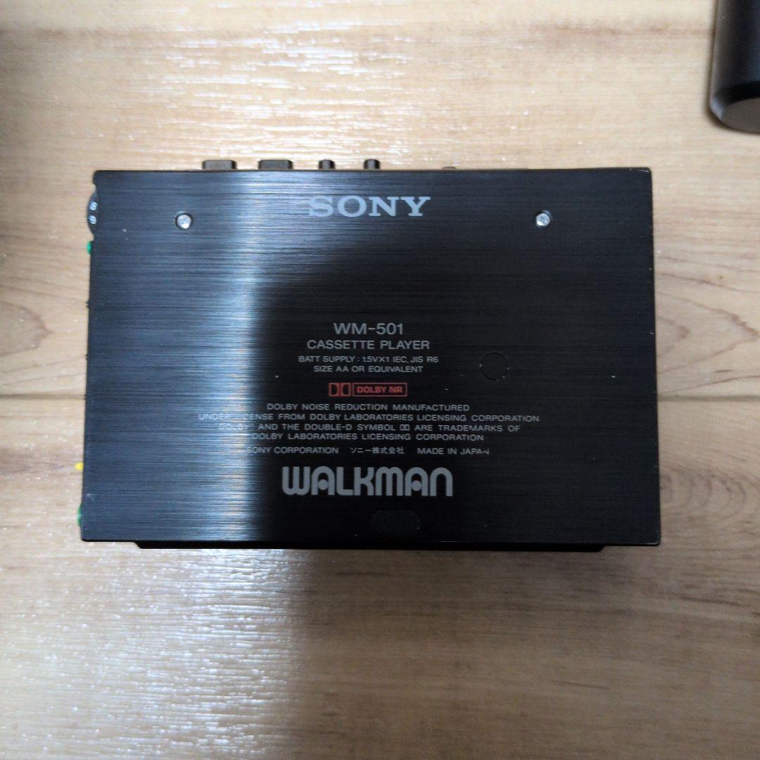 SONY WALKMAN WM-501 Black　美品