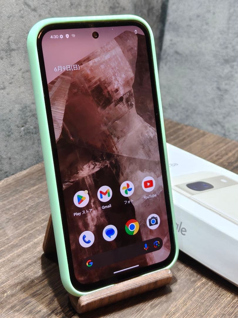 新品同様品 純正ケース付き Pixel 8a 128GB SIMフリー スマホ