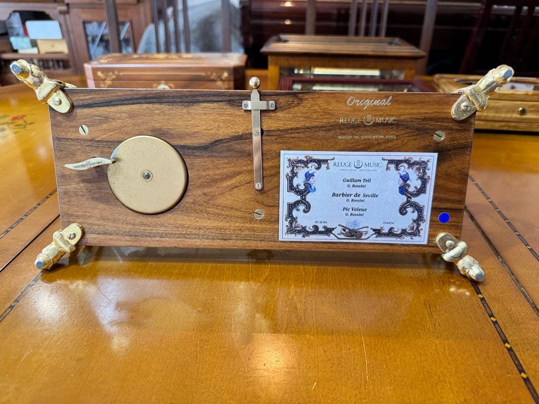 リュージュ 144弁オルゴール ウィリアムテル セビリアの理髪師