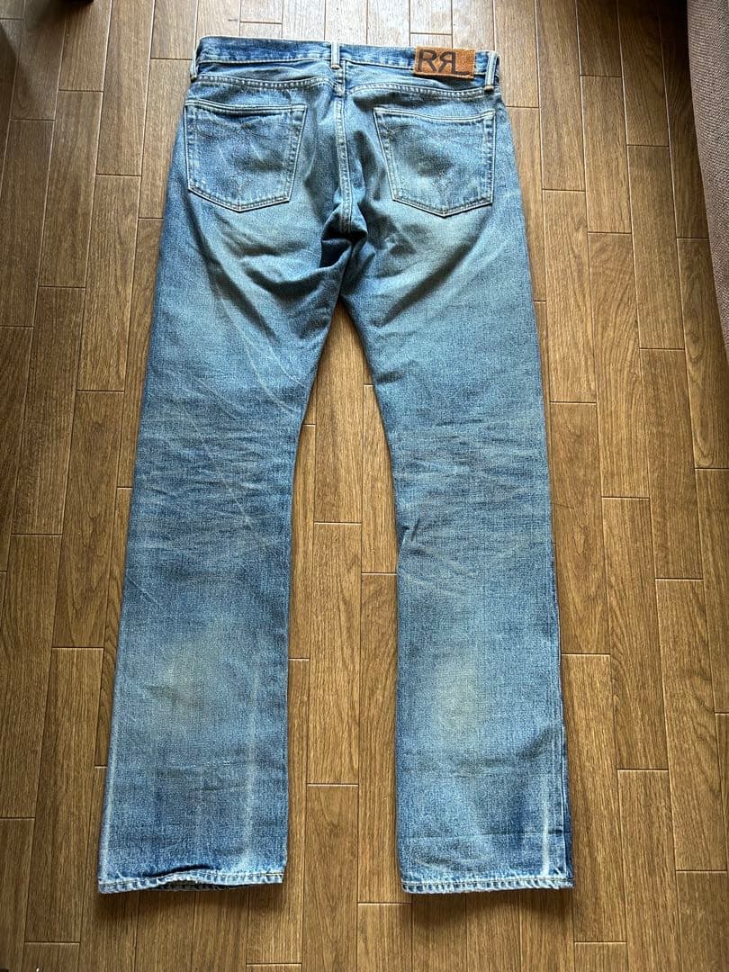 アメリカ製 RRL ダメージ加工デニム W31ダブルアールエル