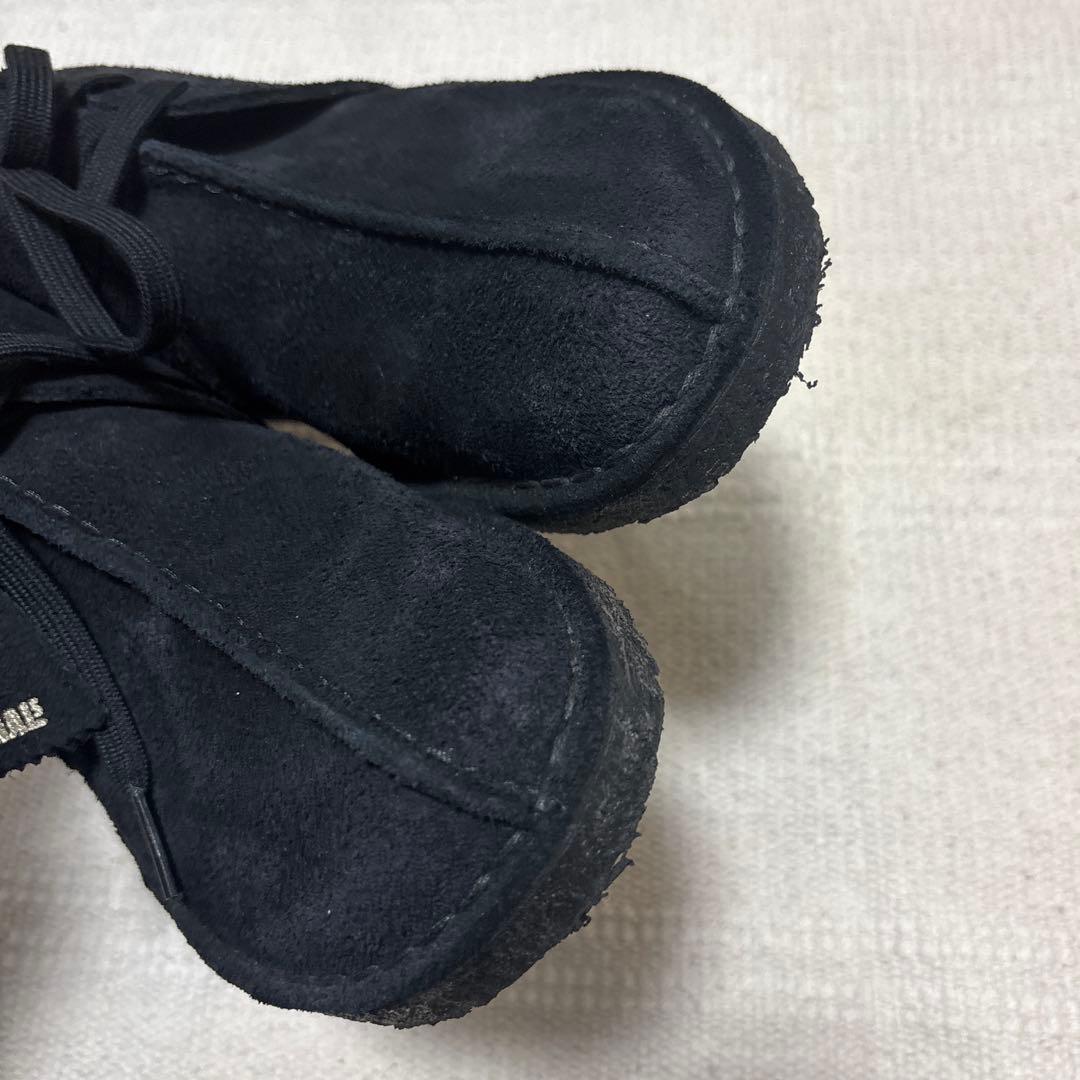 Clarks Originals ブラック Desert Trek ケア用品付き