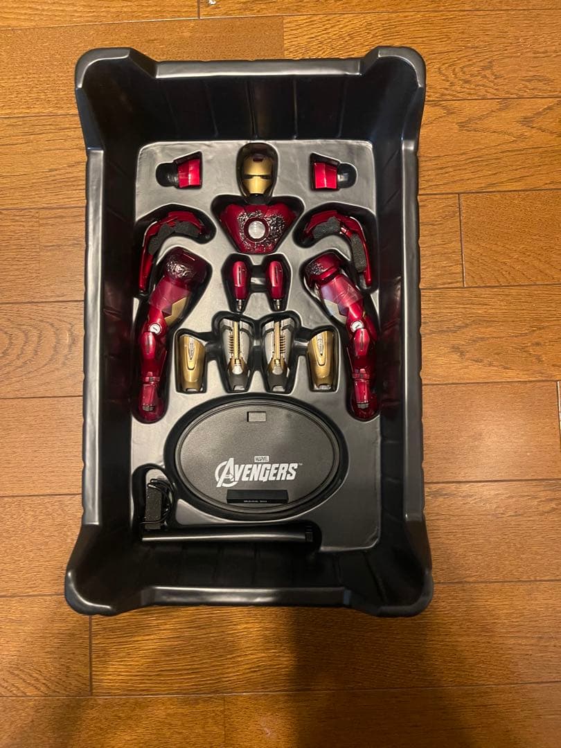 Hot toysセット アイアンマン　ロケット　キャプテンアメリカ　マイティソー