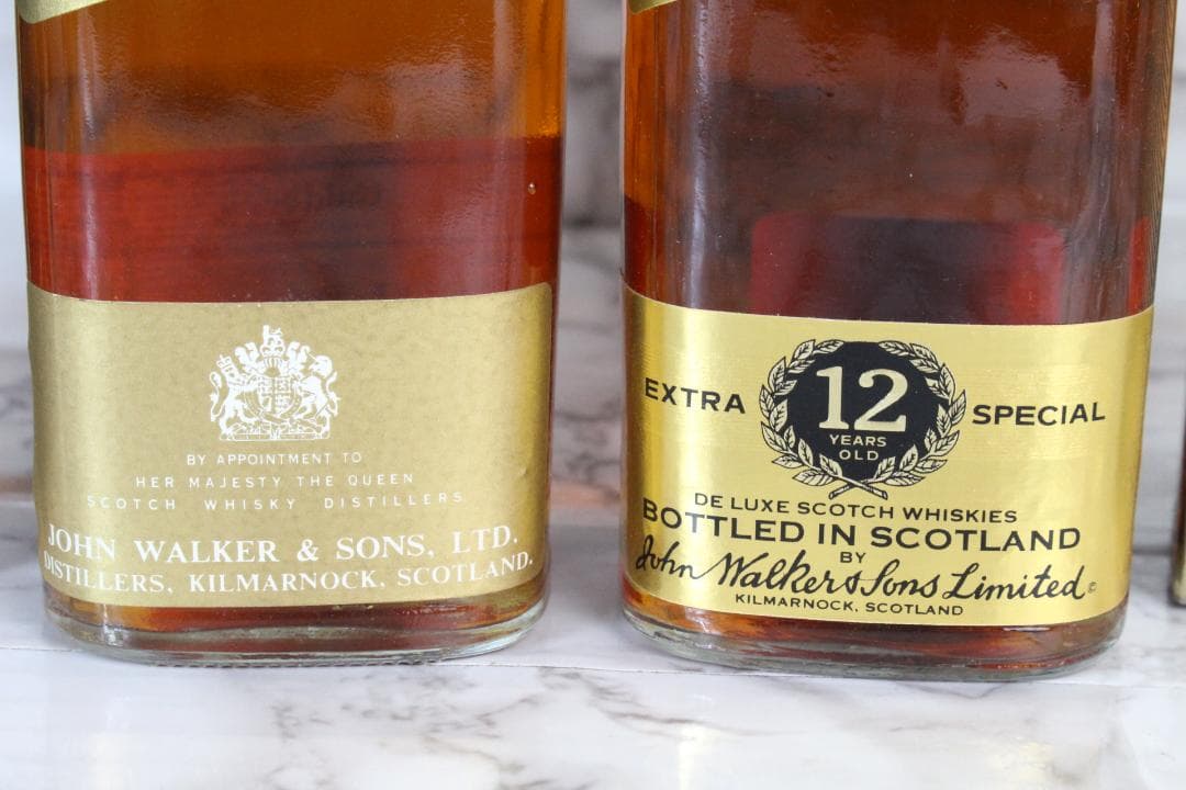 ♡ Johnnie Walker Black/RED RAVEL 4本セット