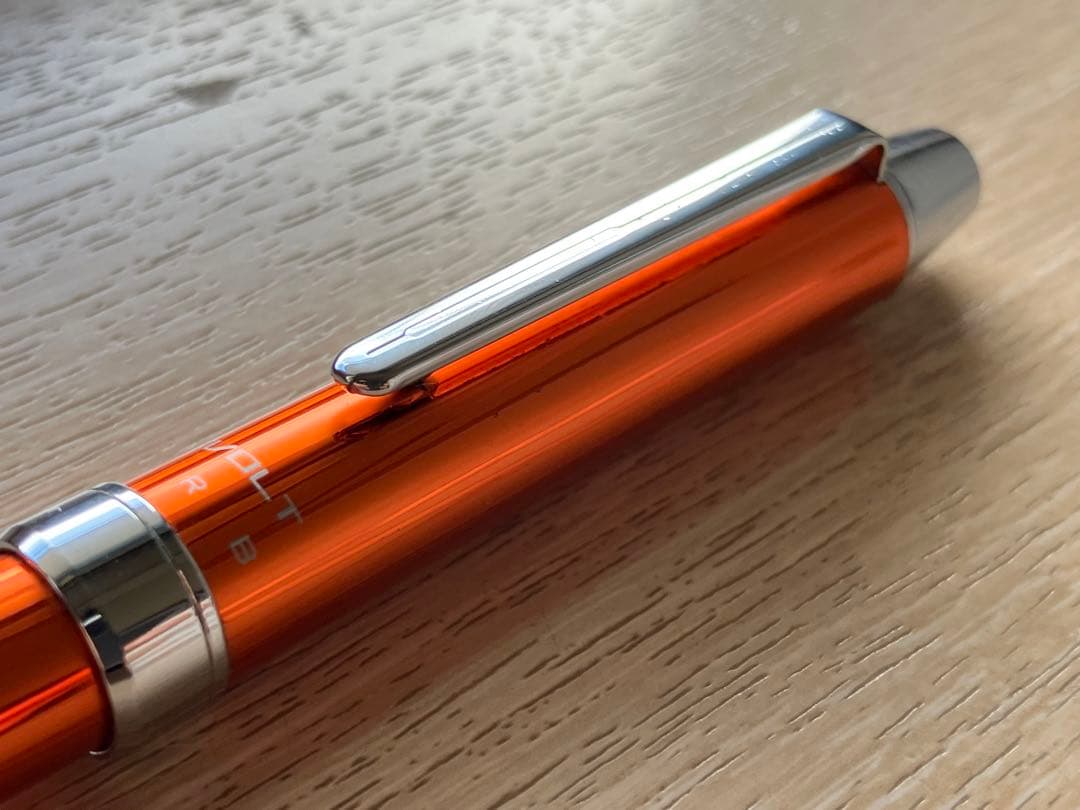 エボルト 2+1 ストライプオレンジ PILOT 廃盤 生産終了