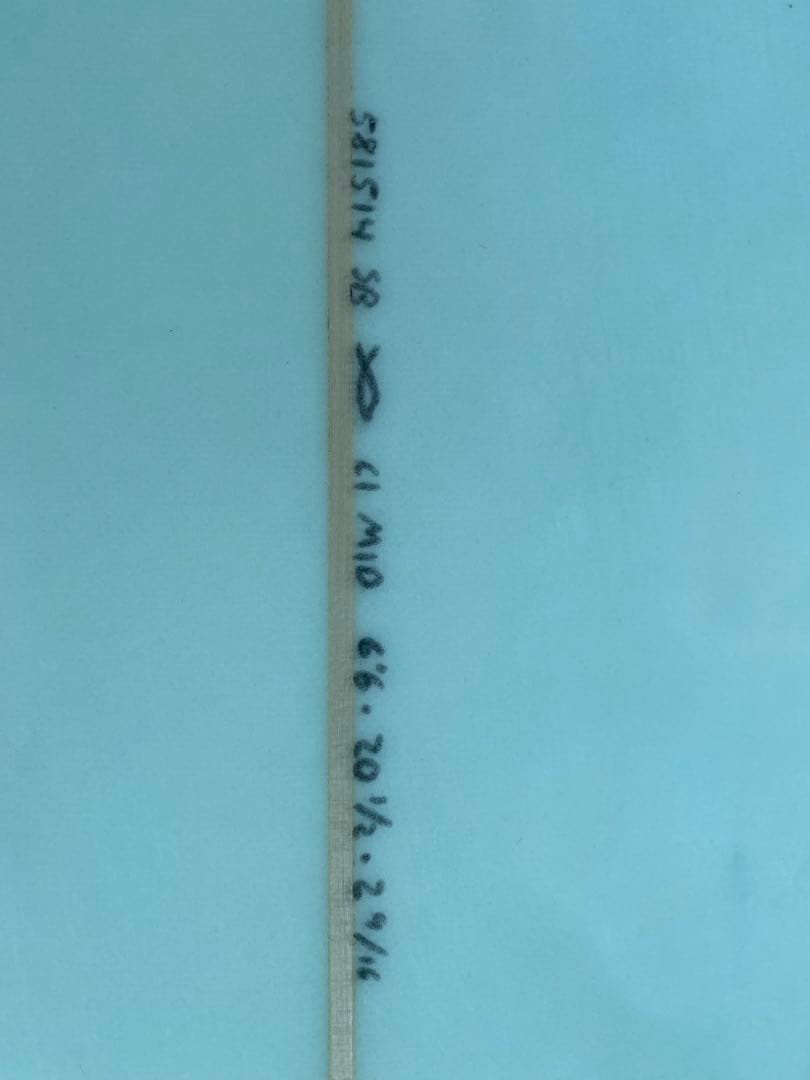 ⭐️手渡し限定Channel チャネルCI MID6'6 フィン、ケース付き