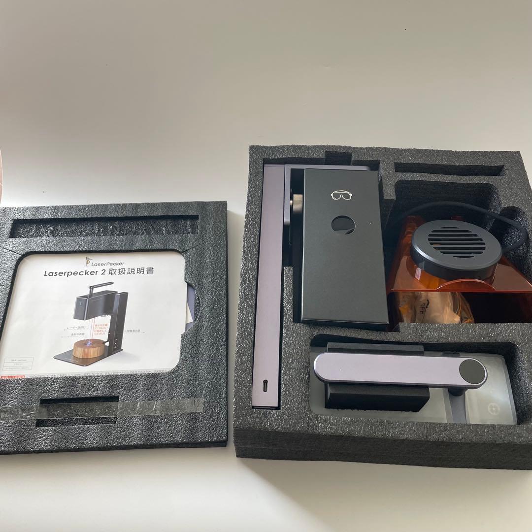 LaserPecker 2 レーザー彫刻機 5回使用・動作確認済み