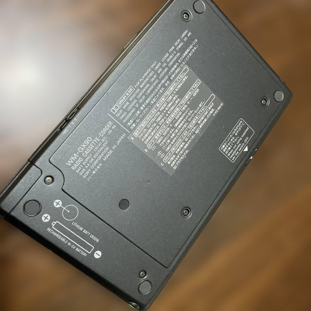SONY カセットウォークマン　WM-GX90 動作未確認ジャンク品