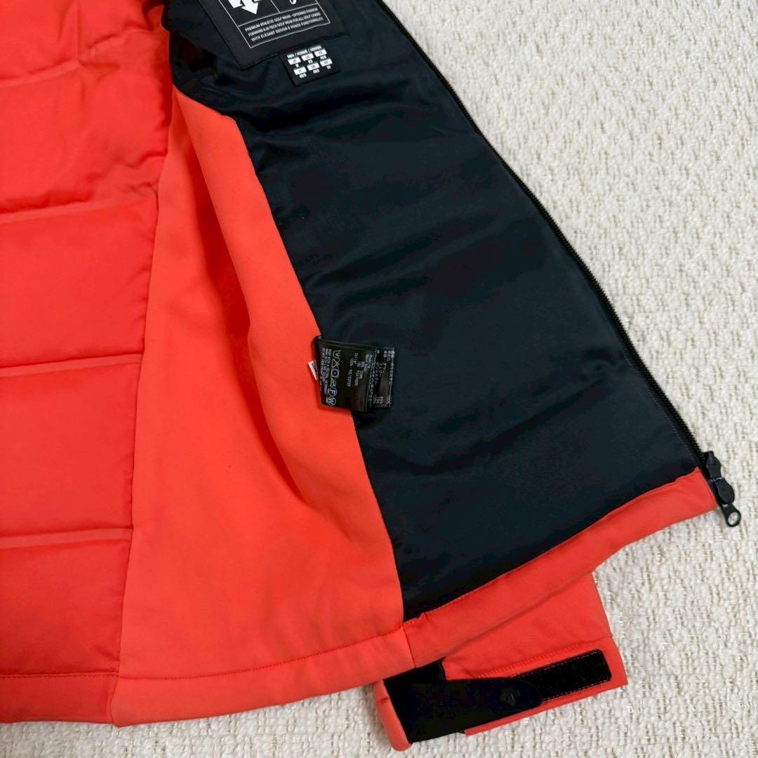 デサントゴルフ ダウンジャケット M オレンジ