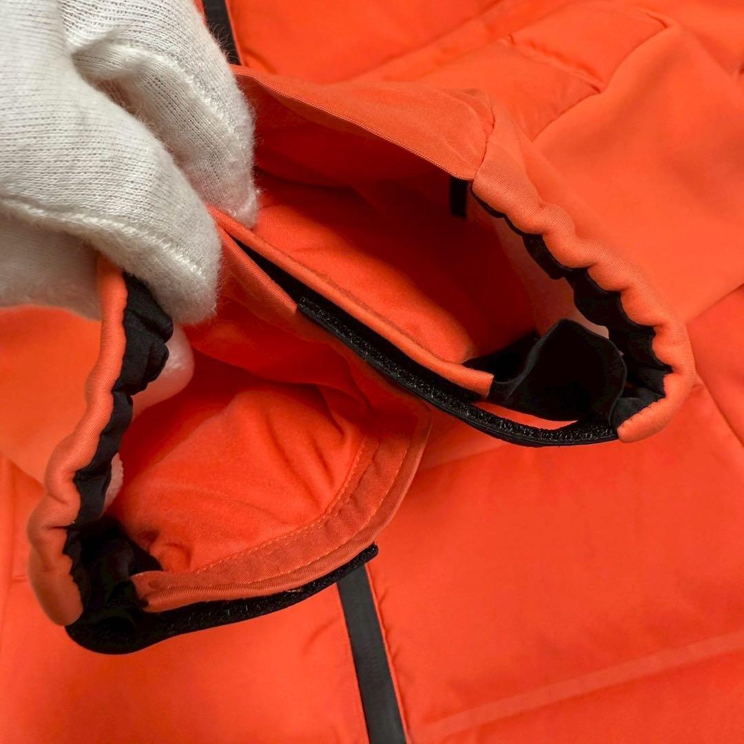 デサントゴルフ ダウンジャケット M オレンジ