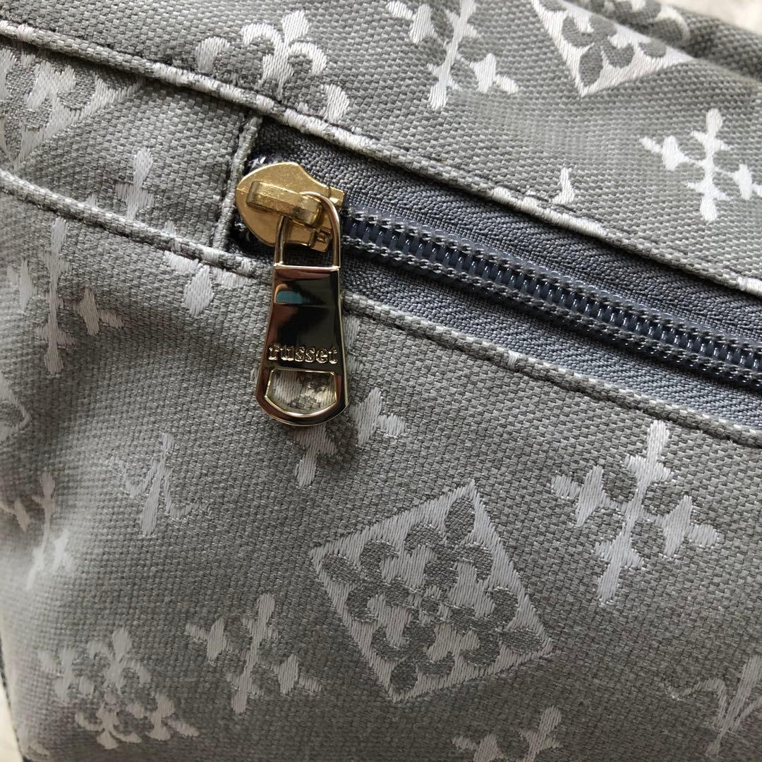 極美品⭐️ ラシット　コットンジャガード　アシンメトリー　ボディーバッグ