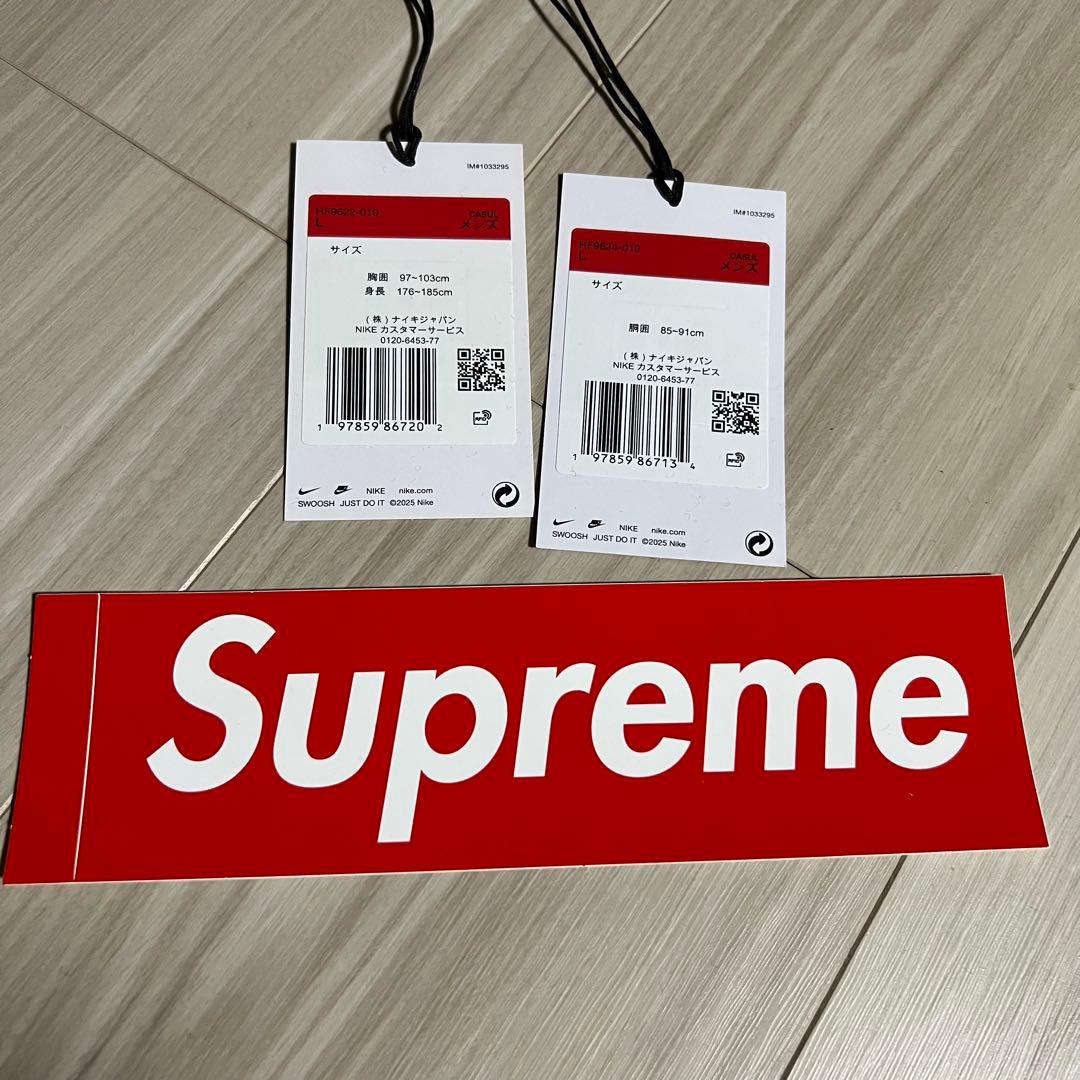 【新品】NIKE Supreme 25SS week4 トラック　セットアップ