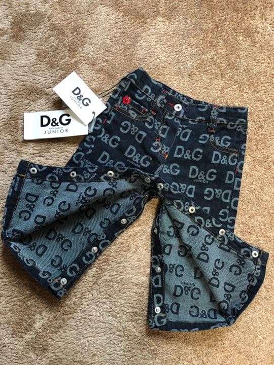 【専用】新品　Ｄ&Ｇ　ディーアンドジージュニア　デニムパンツ　80 ジーンズ