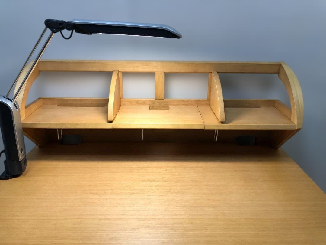 ①デスク　料無料 カリモク 学習机4点セット ナチュラル 勉強机　88321