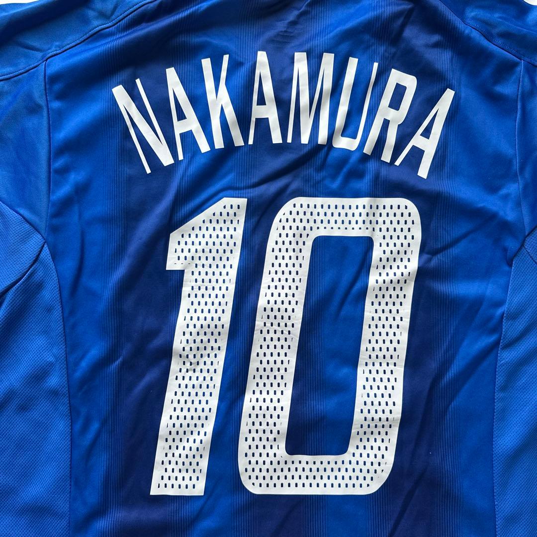 adidas サッカー日本代表 レプリカ ユニフォーム L 中村俊輔 日本製