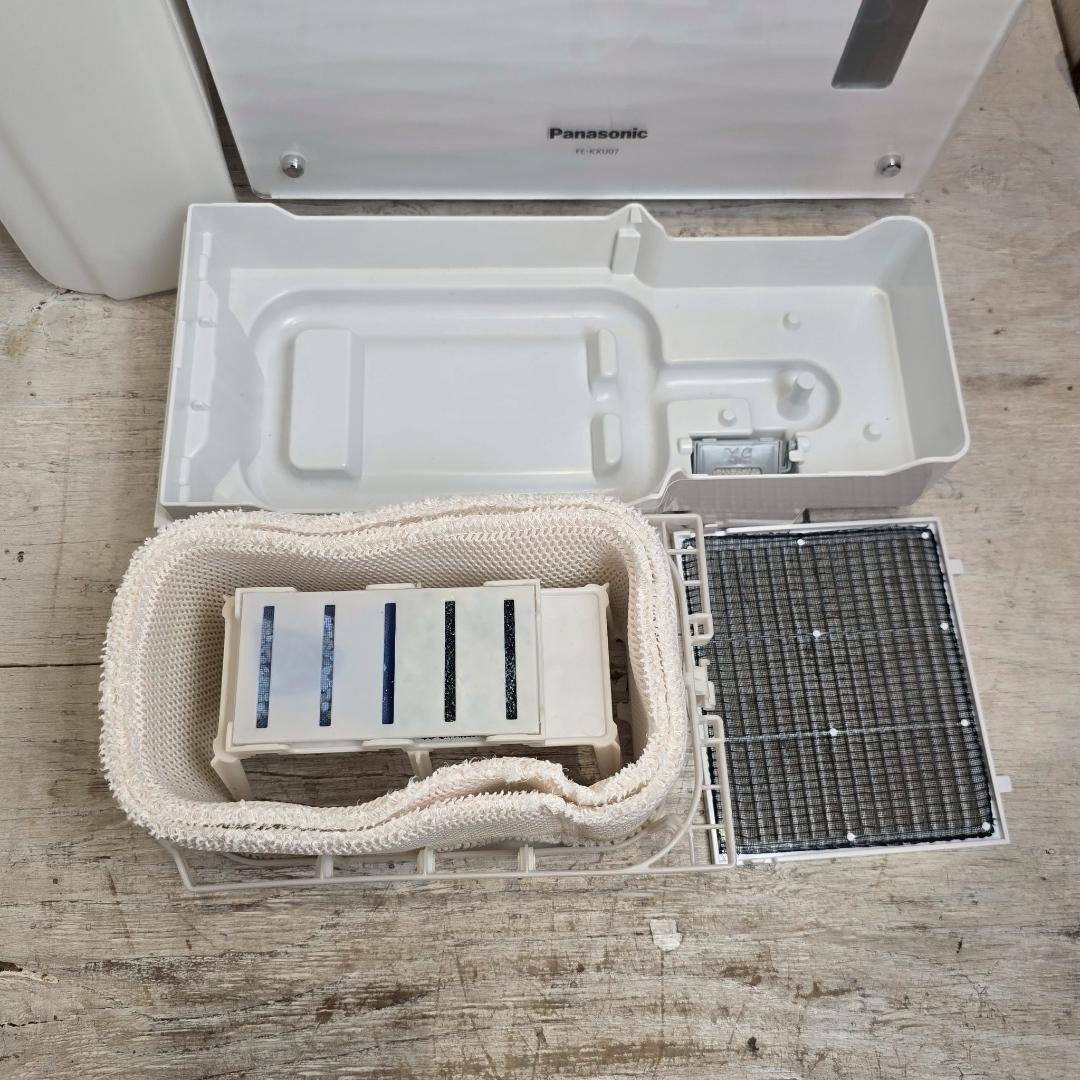 i+【2022年製】 パナソニック加湿器 気化式 ナノイー搭載 FE-KXU07
