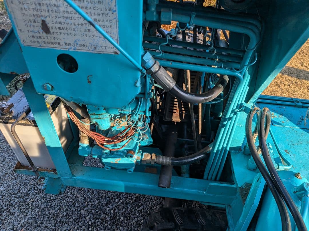 東亜カートクレーン　カニクレーン　2トン　簡易塗装整備