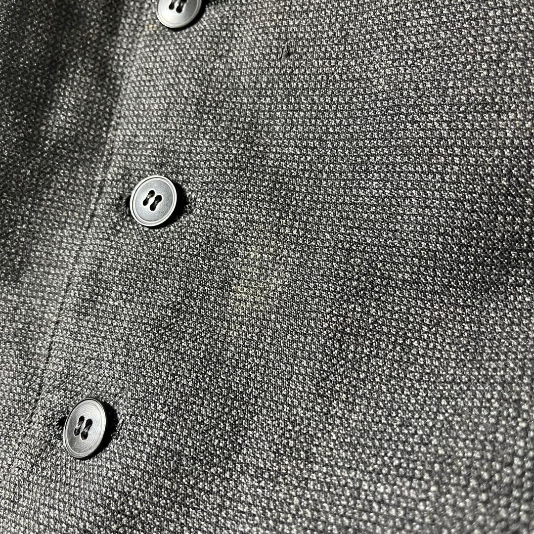 希少 50s 大きめ ベスト ヴィンテージ ごま塩 シャンブレー 針刺しシンチ