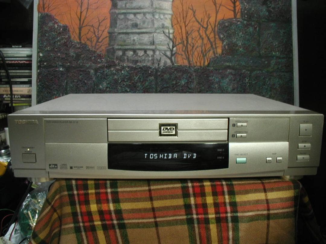 ★東芝SD-3110. DVD/CD プレーヤー 。動作は良好